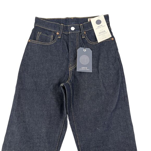 Women’s Levi’s Japanese Fabric Selvedge DenimHigh Rise Boyfriend Jeans 25x27 NWT - Picture 5 of 11